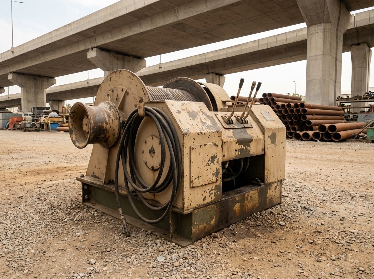 12 ton pulling machine